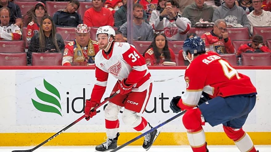 Red Wings’ Carter Mazur: From Draft to Potential NHL Breakout