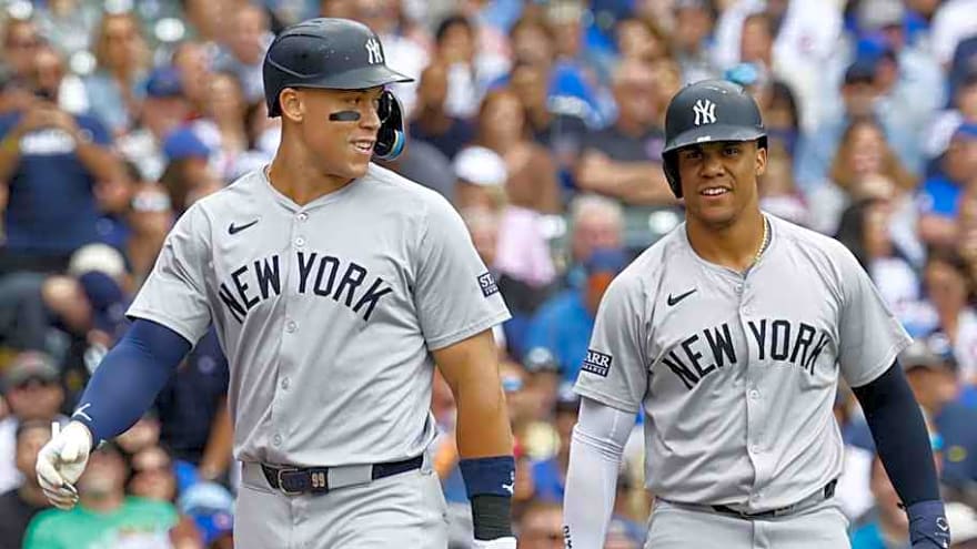 Yankees&#39; Aaron Judge Shares Viral Moment With Juan Soto