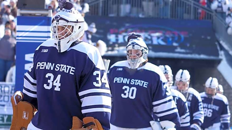 Penn State's Locker Room Struggles to Process NCAA Hockey Tournament Loss