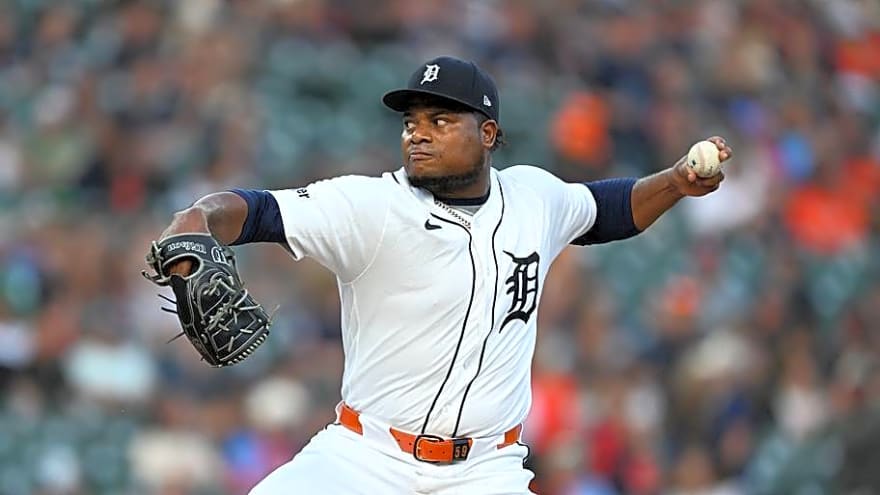 Tigers Framber Valdez Joined Select Company in Start Against Nationals