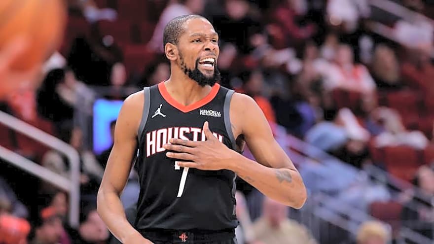 Rockets' Kevin Durant Gets Called out for Sulking, Poor Body Language