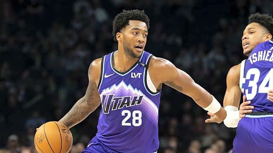 Utah Jazz's Will Hardy Reacts to Brice Sensabaugh's 41-Point Night