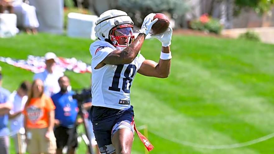 Patriots&#39; Josh McDaniels Remaining Confident in Rookie Receiver