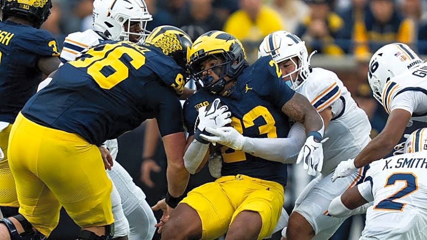 Michigan Football Exploring Change in Running Philosophy to Fix Ground Game