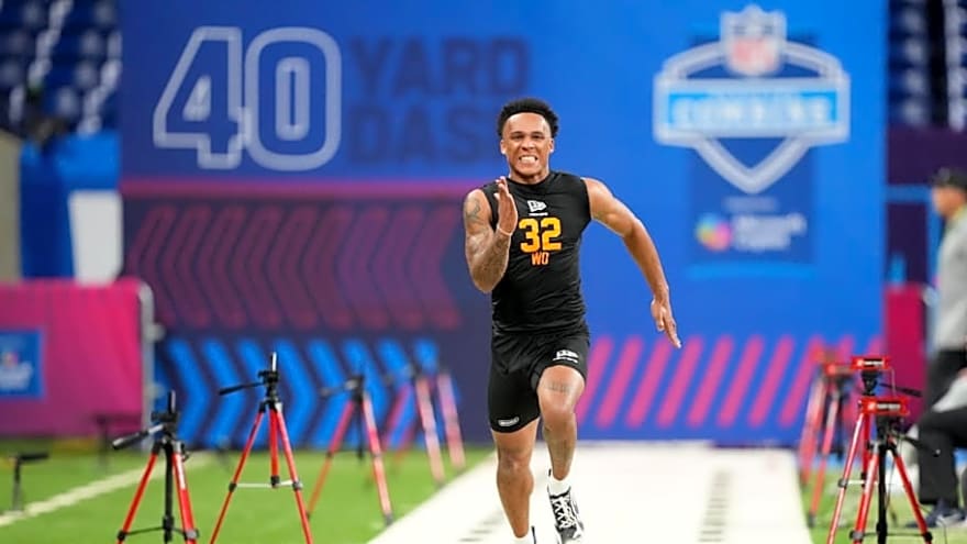 Georgia Tech's Eric Rivers Finishes Among the Fastest Receivers At the 2026 NFL Combine