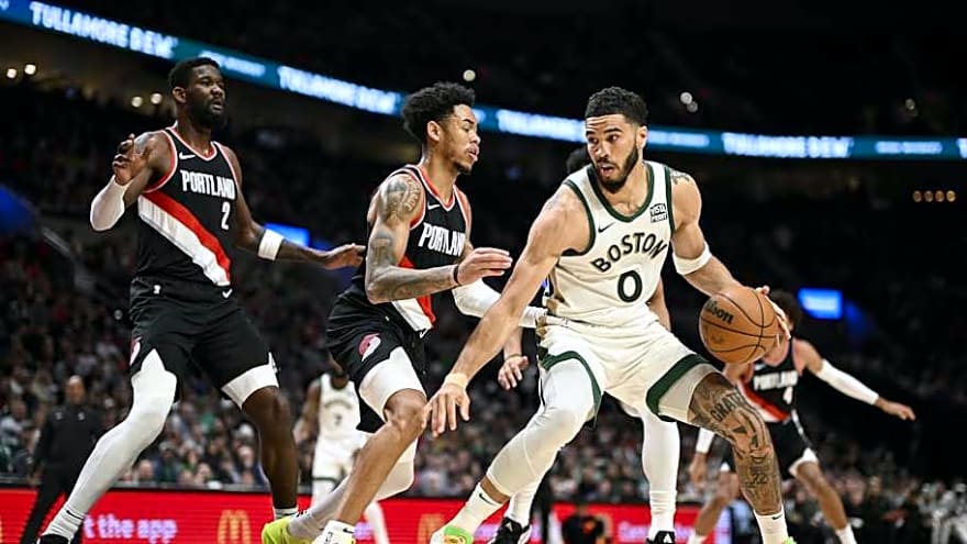 Celtics’ Jayson Tatum Predicts How Anfernee Simons Will Handle Expectations