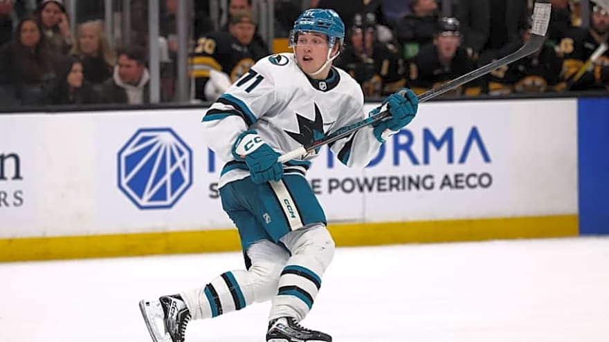 Sharks' Macklin Celebrini Extends Point Streak, Postseason Chances