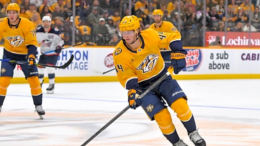 Predators End Top Prospect&#39;s NHL Audition