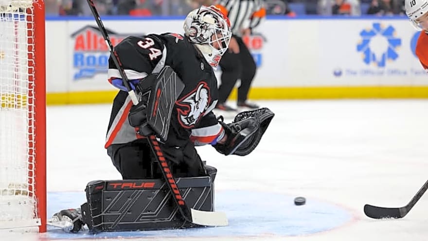 Sabres GM Won't Be Swayed by Alex Lyon's Hot Streak