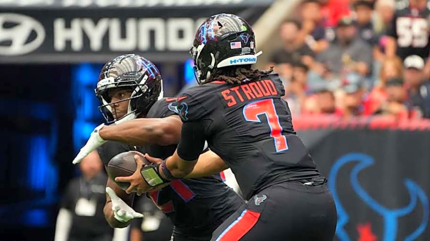 Texans, Cardinals Announce Official Inactives for Week 15