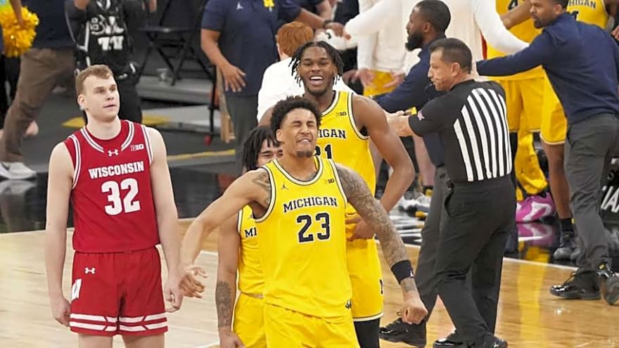 Takeaways From Michigan's Thrilling 68-65 Big Ten Tournament Win Over Wisconsin