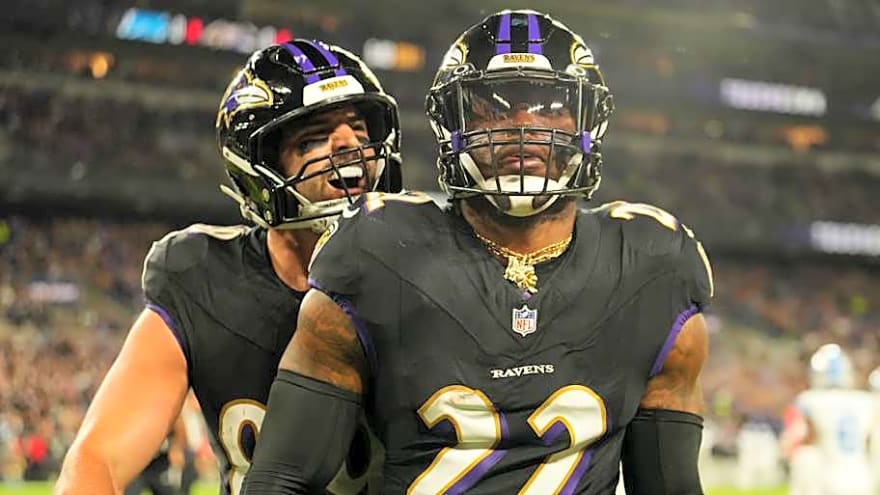Ravens Star RB Hits New Career Low in Lions Loss