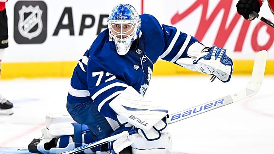 John Chayka teases unexpected change to Maple Leafs goalie rotation