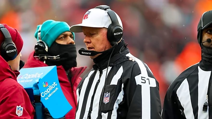 Legendary Referee to Call Steelers vs. Lions Game