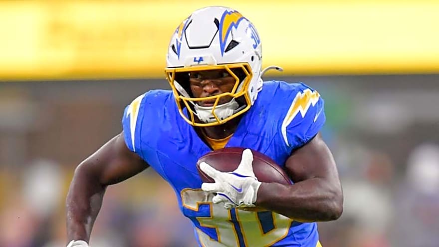 Omarion Hampton, Kimani Vidal fantasy football outlook vs. Chiefs