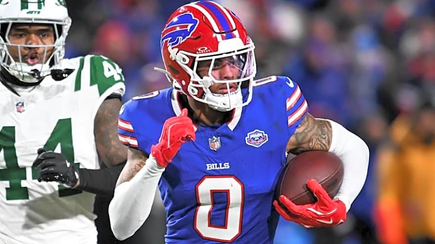 Bills HC Joe Brady Sees Big Leap Ahead for WR Keon Coleman