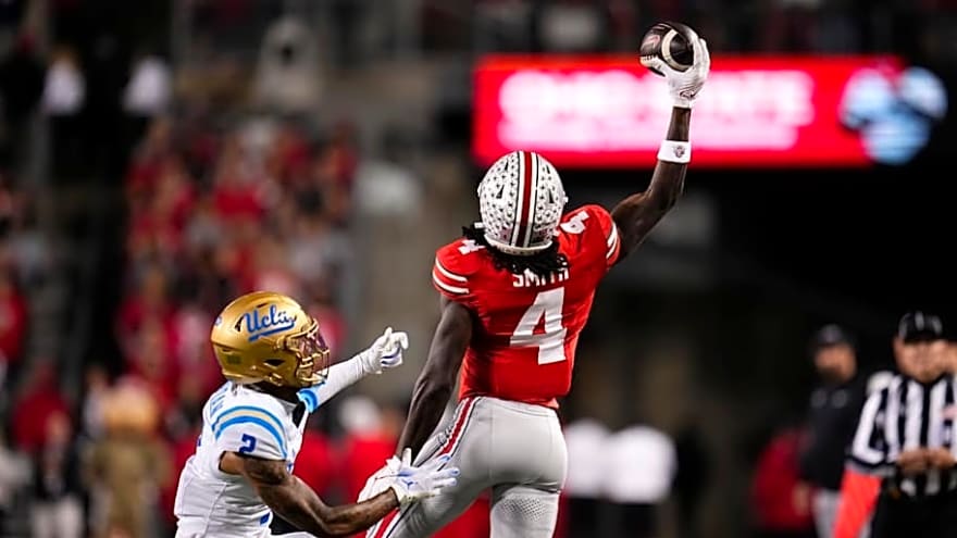 Ohio State&#39;s Jeremiah Smith drops hint on his status before Michigan showdown