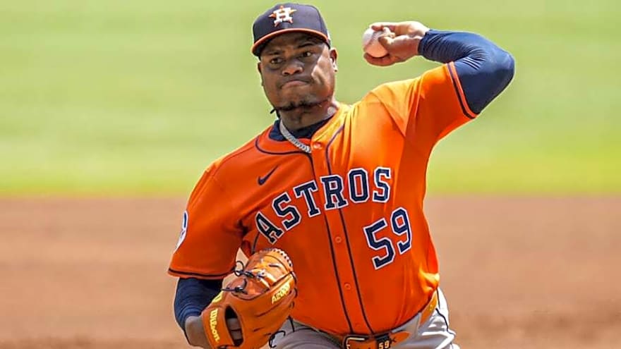 MLB Scouts Offer Succinct Assessment of Astros Free Agent Framber Valdez