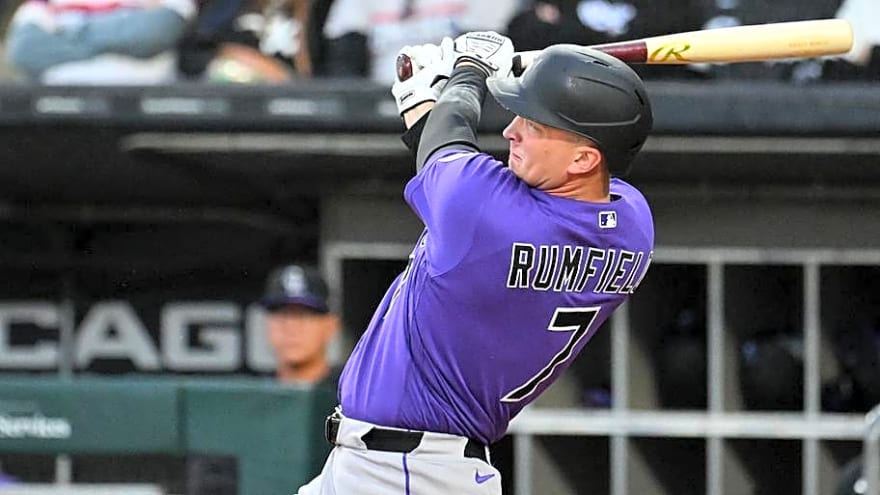 Grading TJ Rumfield’s Rookie Season with Colorado Rockies