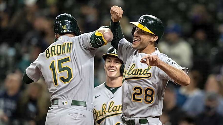 The A's Lineup the Last Time They Led the AL West