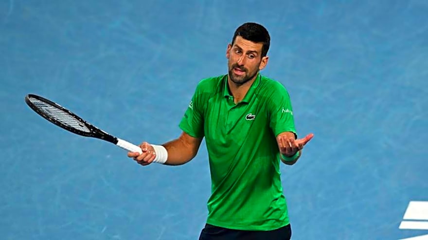 Novak Djokovic Avoids Disqualification at Australian Open
