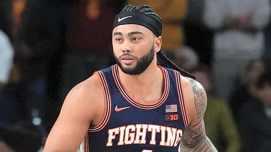 Kylan Boswell's Ridiculous Putback Dunk Highlights Illinois' Rout of USC