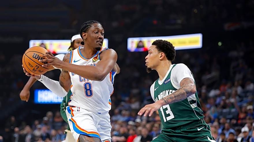 OKC Thunder Star Forward Shines in Return in Preseason Action