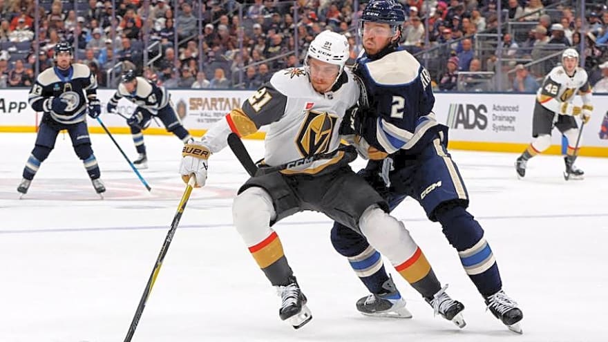 Golden Knights' Wins and Sins: Mitch Marner's absence looms large in loss to Blue Jackets