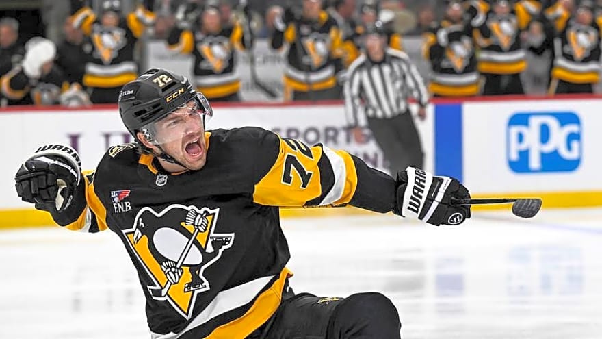 Penguins collapse in third period but stave off Canadiens with OT win