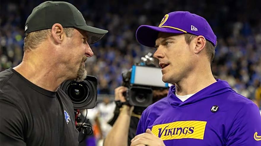 Point spread for Lions game is a first for Vikings under Kevin O&#39;Connell