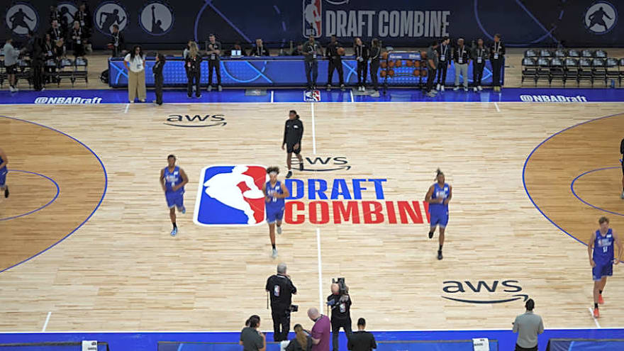 Christian Anderson represents Texas Tech at 2026 NBA Combine