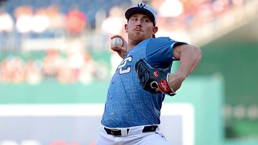 Nationals Deadline Acquisition Clayton Beeter Records First Career Save