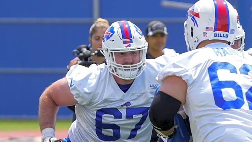 Bills bring back 2023 draft pick to replace offensive lineman poached by Bucs
