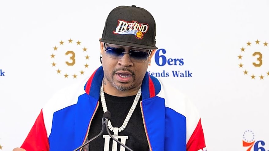 NBA Legend Allen Iverson Gushes Over 76ers&#39; Backcourt