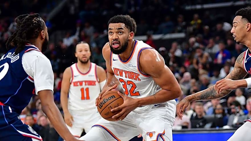 Knicks Fall to Clippers Despite KAT's Monster Night