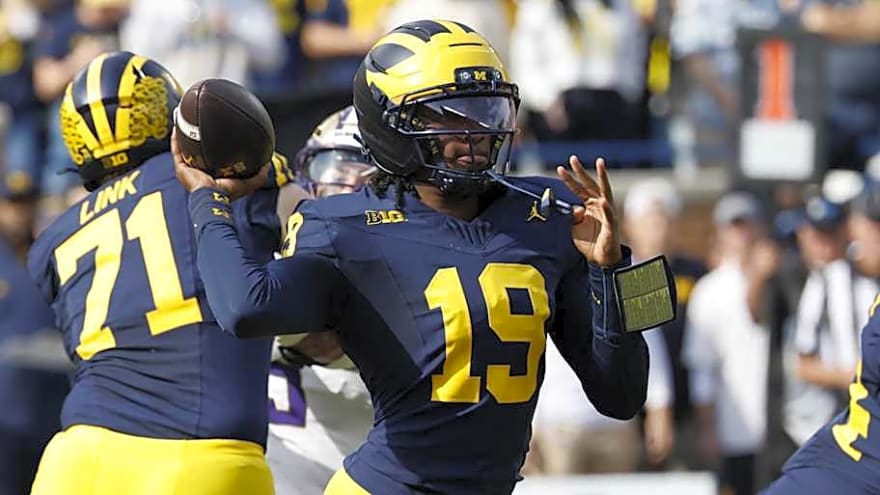 Michigan football rises in College Football Playoff Week 2 rankings after bye week