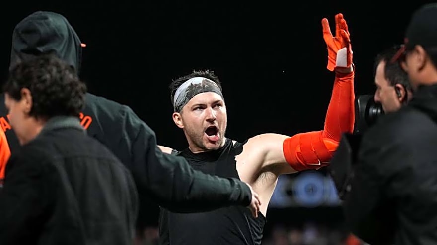 Watch: Giants Catcher Patrick Bailey Delivers Huge Win with Walk-Off Grand Slam