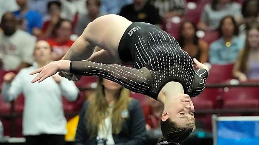 Iowa Gymnastics Smashes Two Records