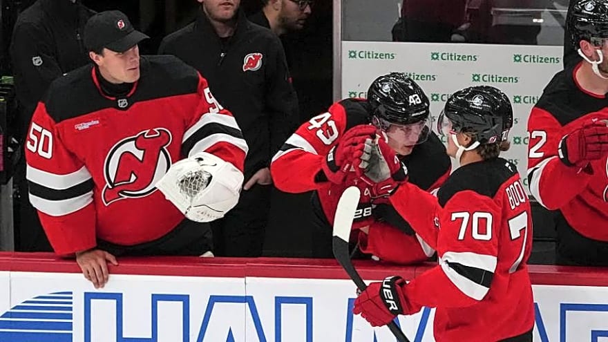 Jesper Boqvist is forcing the New Jersey Devils to make a really hard decision with Connor Brown