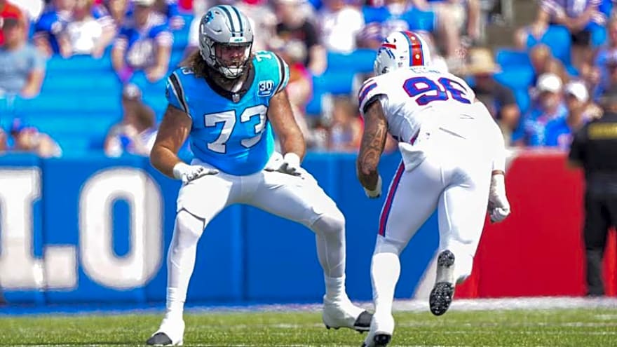 Bills waive rookie DE five days after camp fight, sign former practice squad star