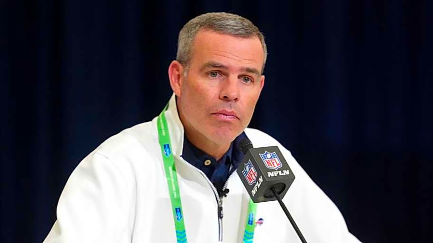 Bills' GM Brandon Beane Hints at Two Key Offseason Objectives at NFL Combine