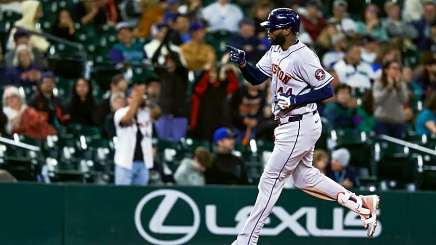 Astros' Yordan Alvarez Faces Major Obstacles in Triple Crown Chase