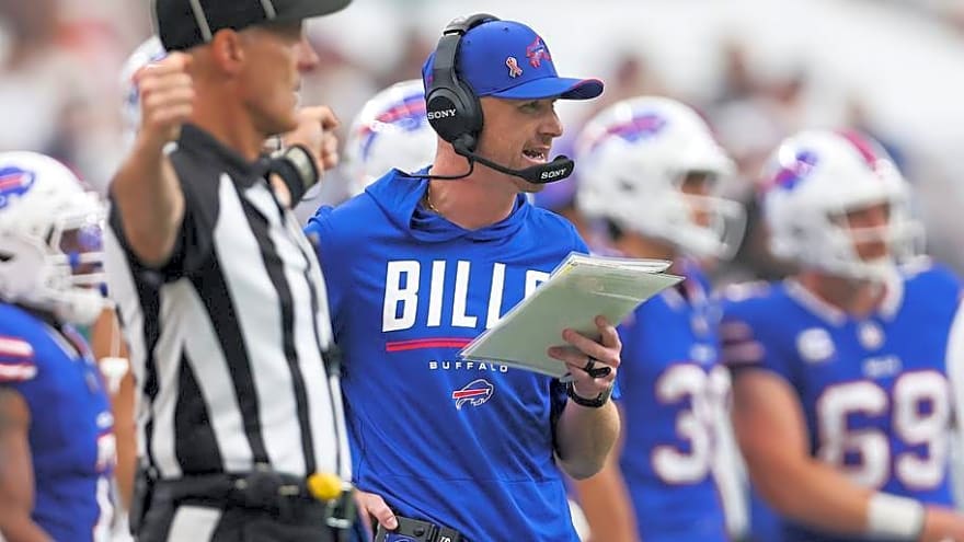 Rookie Head Coach Joe Brady Will Join Rare NFL Company If Bills Beat Chargers
