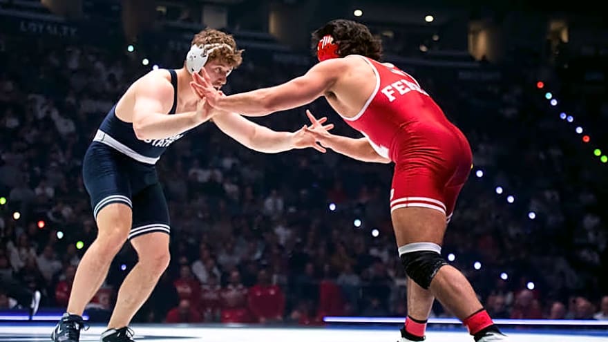 How to Watch No. 1 Penn State Wrestling vs. Michigan: Time, TV Channel,  Odds