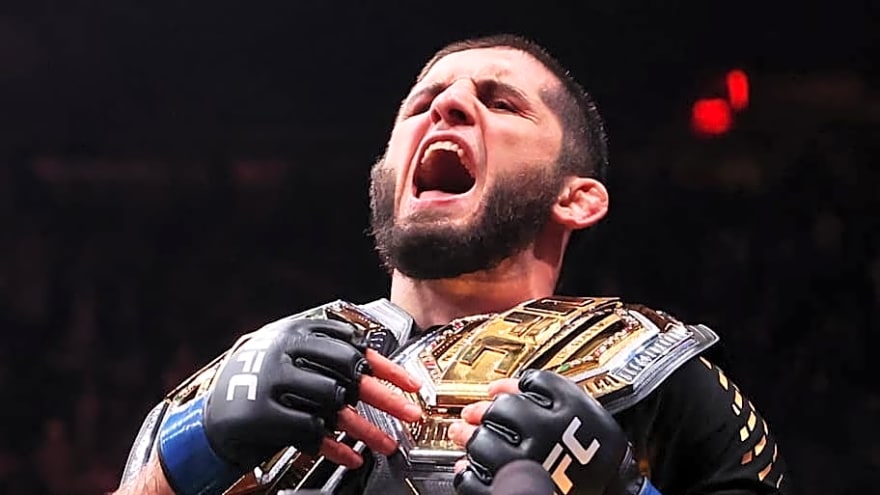 Islam Makhachev gets chilling warning from Ilia Topuria after UFC 322 title win
