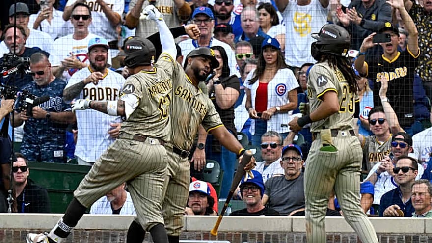 Padres Use Same Lineup vs. Cubs For Win-Or-Go Home Game 3 of Wild Card
