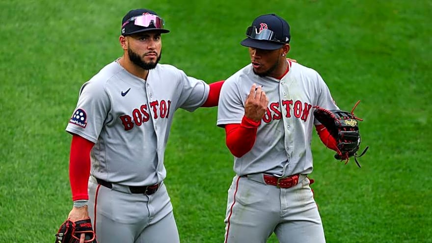 Red Sox's Ceddanne Rafaela Claps Back at Umpiring Decision on Instagram