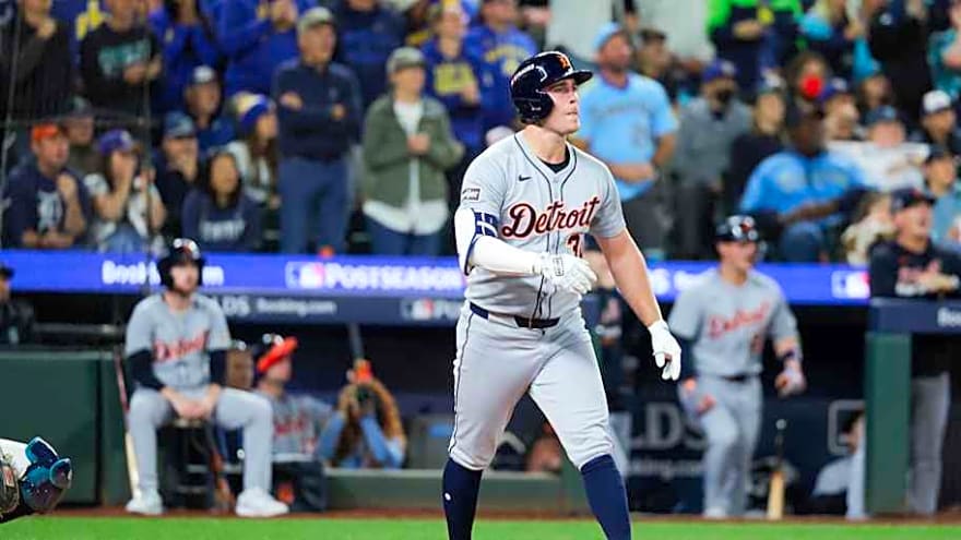 Kerry Carpenter&#39;s Dominance of George Kirby Keys Tigers&#39; Game 1 ALDS Win