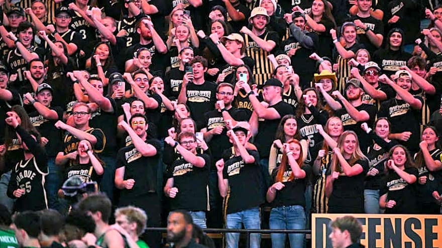 Rowdiest Fans in College Basketball — Where Does Purdue&#39;s Paint Crew Rank?