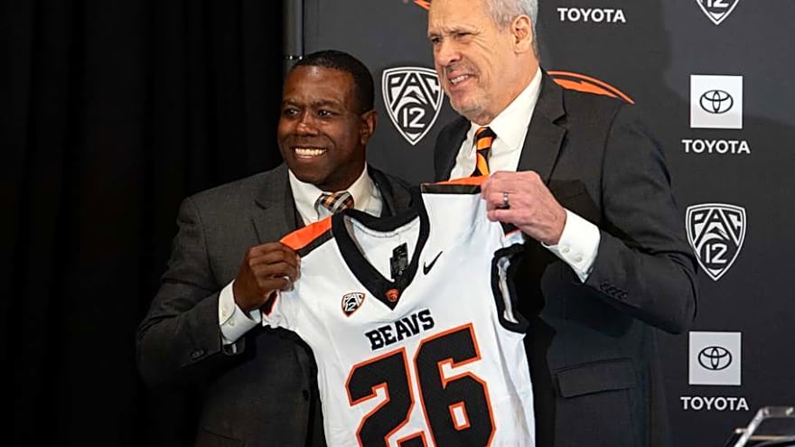 Oregon State Football Formally Introduces Head Coach JaMarcus Shephard